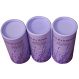 Professional custom with your logo for Round Recycled Cosmetic Paper Cardboard Tube (YY-B0093)