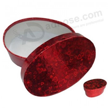 Professional custom with your logo for High Quality Oval-Shaped Paper Tube Box (YY-T0005)