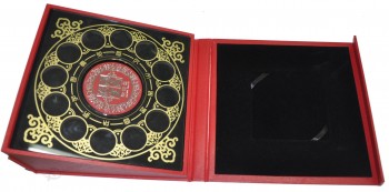 고품질 붉은 색 골 판지 선물 상자에 대 한 귀하의 로고와 함께 전문 사용자 지정 (와이와이--비0267)