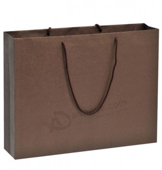 2016 高品质棕色纸袋，带有您的标志