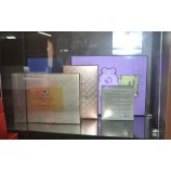 专业定制与您的徽标为豪华光泽金色Colu河礼品纸盒 (年年-湾0268)