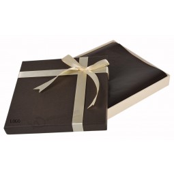 Professional custom with your logo for High Quality Elegant Brown Colour Paper Gift Box (YY--B0281)