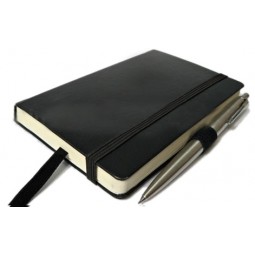 批发定制您的徽标高品质的高度 -带笔的软盖笔记本 (年年-ñ0001)
