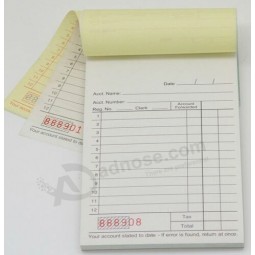 Custom with your logo for Bill Carbon Paper Receipt Book Printing (YY-CB002)