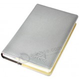 HoCHWERTiGEs GREinuEs LEdER Luxus NoTEBooK (JEin--B0056) MiT dEiNEm LoGo