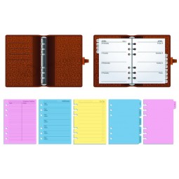 DiFFéRENTs sTYlEs élEvés-CUnEHiER dE REliuRE à FEuillEs moBilEs dE luxE (YY--B0057) UnEvEC voTRE loGo