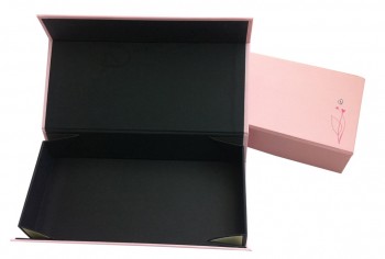Custom logo for Luxury Paper Foldable Gift Box (YY-B0144)