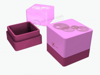 серебряный цвет скидка коробка для ювелирных изделий (уу-б0324) с вашим логотипом