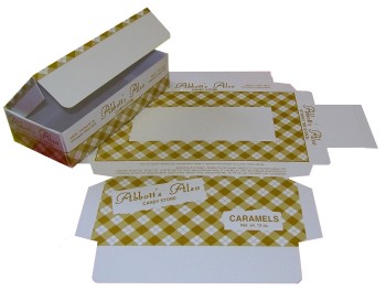 전문 맞춤형 된 뜨거운 판매 종이 접힌 선물 상자를 인쇄 (와이와이-지0001)
