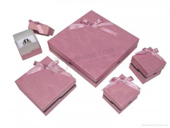 Wholesale custom Promotional Paper Gift Jewelry Box (YY-J001)