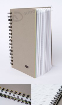 Custom your logo for Soft Cover Grey Colour Spiral Notebook (YY-N0050)