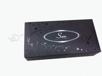 профессиональный индивидуальный черный цвет уникальный элегантный дизайн подарочные коробки (уу-б0156)