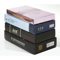 专业定制高品质各种尺寸和设计纸衣折叠盒 (年年-湾0133)