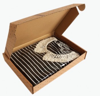 профессиональная подгонянная коробка гофроящика высокого качества гофрированная для упаковки ткани (уу-б0152)