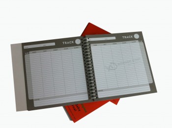 도매 맞춤 고품질의 매력적인 루스 리프 벌크 나선형 노트북을위한 로고 (와이와이-엔0104)