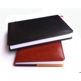 высококачественный кожаный ноутбук (уу-п0208) для вашего логотипа