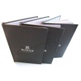 Professional customized your logo for 2017 High Quality Fashion Design Hard Cover Notebook