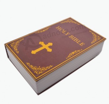 CosTumE Com sEu loGoTiPo PUmaRUma livRo dE imPREssão dE CUmaPUma duRUma dE BíBliUma PERsoNUmalizUmado dE CUmaPUma duRUma (UmaUma-Bi008)