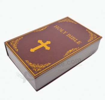 高品質のハードカバー聖書の本の印刷のためのあなたのロゴとカスタム (YY-Bi009)