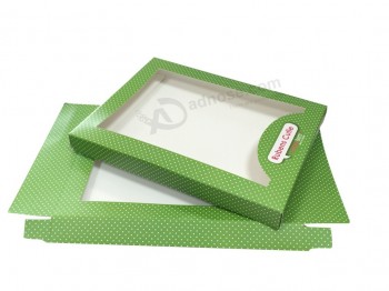 あなたのロゴ環境材料のシンプルなデザインの折り畳み式の紙箱と卸売カスタム (YY-1003)