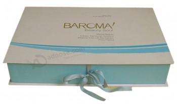 あなたのロゴと卸売カスタムリボンと高品質の美しい高級紙の香水のギフトボックス (YY-P002)
