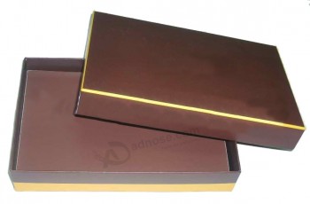 изготовленный на заказ с вашим логотипом для коробки подарка еquisiте шоколада/коричневый коробка для шоколада (уу--б0015)