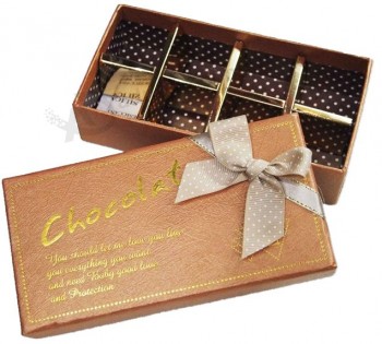 チョコレートボックスのためのあなたのロゴとカスタムのペーパーディバイダー (YY--B0010)