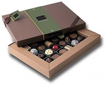 装飾的なミニボール紙キャンディー包装紙のチョコレートボックス卸売のためのあなたのロゴとカスタム (YY-C0089)
