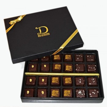 素敵な手作りのチョコレートボックスの卸売のためのあなたのロゴとカスタム (YY-C0085)