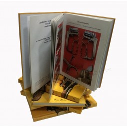 卸売カスタム安いハードカバー完全な縛られた本 (YY-H0007)あなたのロゴと一緒に