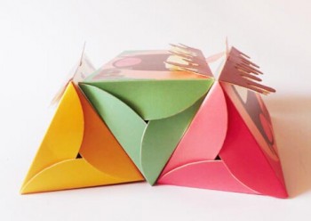 디자인 종이에 대 한 로고와 함께 사용자 지정 선물 초콜릿 접는 상자 (와이와이-기음0150)
