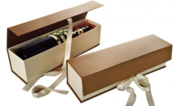 Exquisite Fashion Top Quality Wine Box (YY-W0011)with your logo