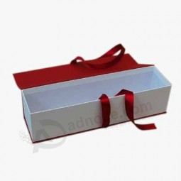 중국 공급 업체 고품질 종이 와인 상자 도매 (와이와이-W0105)귀하의 로고와 함께