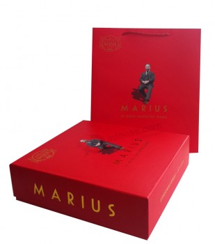 2016 Luxury Packaging Cardboard Wine Box (YY-W0236)with your logo
