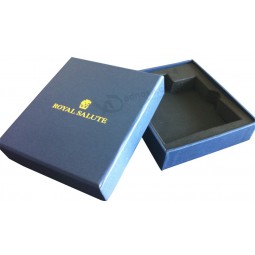 Custom cheap Packaging Design Box /Paper Box with Golden Hot Stamp Logo (YY-B0196)
