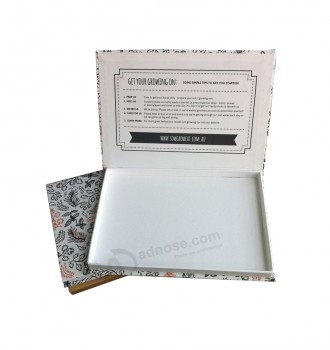 エコフレンドリーな材料の紙の梱包箱のためのあなたのロゴと卸売カスタム (YY-P0308)
