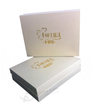 Wholesale custom with your logo for High Quality Pearl White Colour Packaging Box (YY-P0311)
