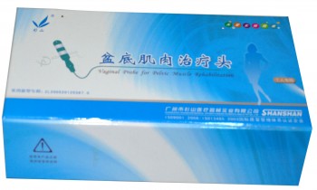 批发定制与您的徽标为蓝色至尊质量的彩色纸化妆品盒 (年年--湾0217)