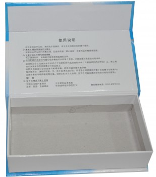 人気の熱い本の形のカスタム印刷の化粧箱のためのあなたのロゴと卸売カスタム (YY-B0218)