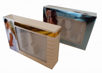оптовые таможенные дешевые высококачественные роскошные бумаги складной косметической коробке (уу-с0080)