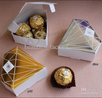 бумажная коробка для шоколада со вставкой / конфеты (тх-106)