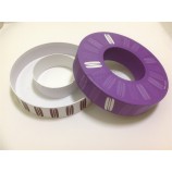 Aangepaste ontwerp ringvormige doos ring box en cirkel papier doos