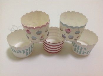 Cupcake Baking Cups / Birthday Cake Cups China Factory
