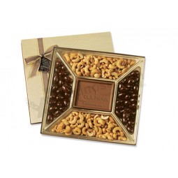 Partition Chocolate Box / Chocolate Ball Box with Clear Cover