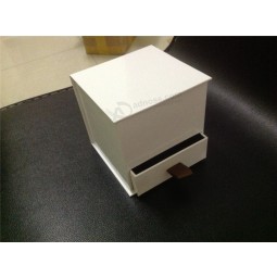 Paper Watch & Jewelry Box with Pillow and Hot Silver Logo