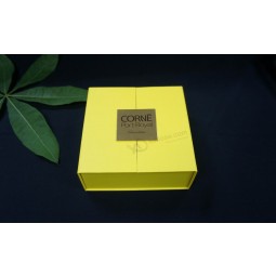 Food Grade Paper Board Box for Chocolate Metal Logo