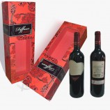 Cylinder Wine Packing/Cylinder Wine Box with Window