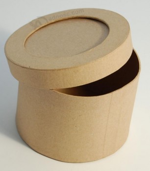 纸板纸定制圆形折叠纸箱价格