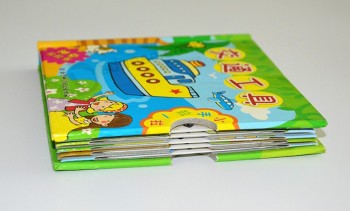 カスタムソフトカバーブックの綴じ製本の子供の勉強本の印刷