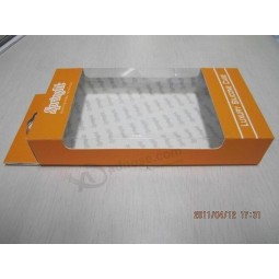 薬のためのカスタム印刷の薄い長方形の折り畳み式の紙箱